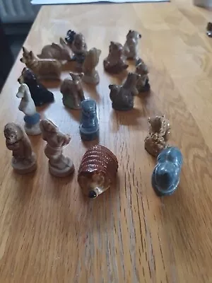 Collection Of 18 Vintage Wade Whimsies Small Animal Figurines • £5