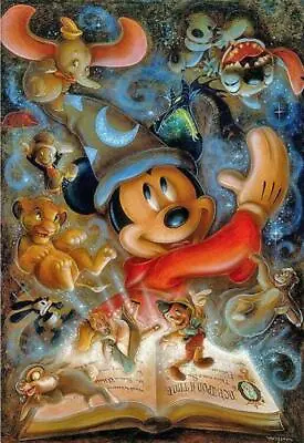 $32.99 • Buy Disney Mickey 5D DIY Full Drill Diamond Painting Kits Art For Kids And Adults