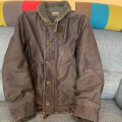 Blue Blue Japan Brown Military Deck Jacket Size 1 (Small) • $121