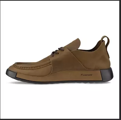 ECCO Men's 2ND COZMO Brown Camel Leather Shoe £240 • £95