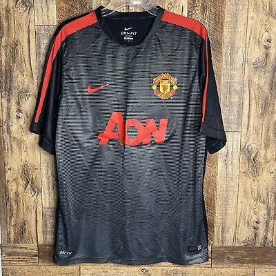 Manchester United Training Football Soccer Jersey Nike Men Sz XL • $30