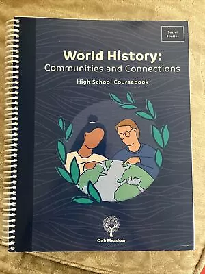 Oak Meadow World History (2022) High School Coursebook Like New • $65