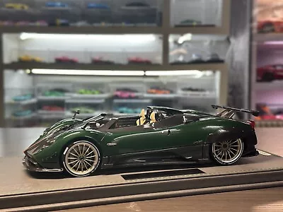 1/18 BBR Pagani Zonda Barchetta Green Carbon • $595