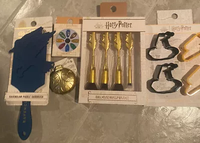 Harry Potter Lot Makeup Brushes Mirror Brush Paddle Brush False Nails Cutters • $49.99