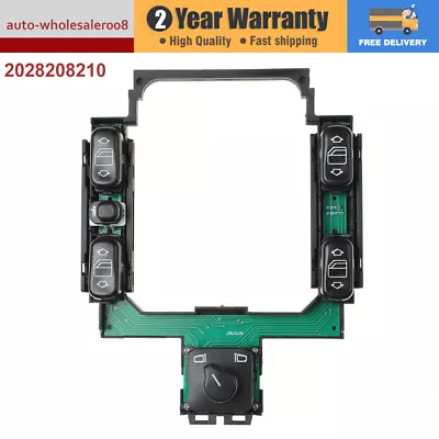 Master Power Window & Mirror Switch For Mercedes Benz C-Class W202 1993-2000 • $27.97