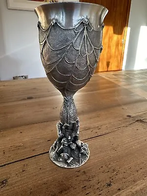 Shelob Lord Of The Rings Royal Selangor Pewter Goblet • £125