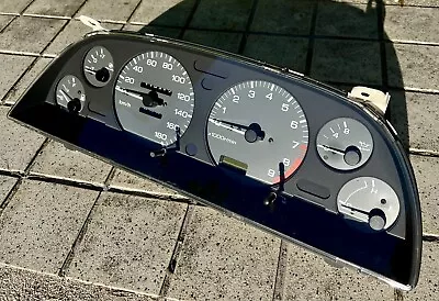 🩶💙 JDM Nissan Skyline R32 Type - M GTT GTST RB20DET  Nismo Turbo Gauge Cluster • $129