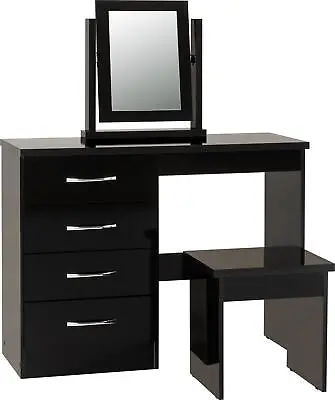 Wardrobe Bedside Table Chest Of Drawer Cabinet Nightstand Storage Nevada Bedroom • £156.99