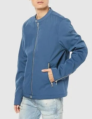 Diesel Glory NW Jacket BNWT Designer Mens Coat Clothing Blue • £99