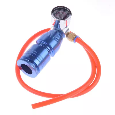 PAS Blue Car Air Intake Charger Save Fuel Compressor Pressure Accelerator Gauge • $48.85