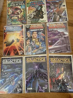 L@@K! Battlestar Galactica Comic Book Collection NM 23 Books MUST SELL! CHEAP! • $35