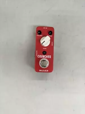 Mooer Cruncher Effect Pedal Safe Delivery From Japan • $204.42