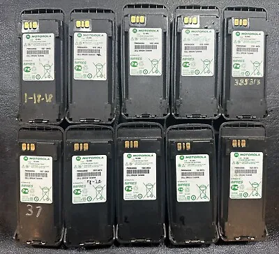 Lot Of 10- Motorola Pmnn4069a Battery For  Xpr6300 Xpr6350 Xpr6500 Xpr6550 • $140