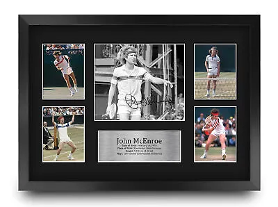$36.35 • Buy John McEnroe Excellent Gift Idea Signed Autograph Photo Prints To Tennis Fans
