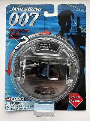 Corgi TY95609 James Bond 007 Goldfinger’s Rolls Royce Turn Dial To Unlock Facts • $12.43