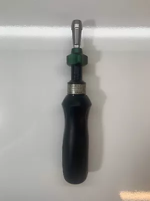 Mountz Adjustable Micro Torque Screwdriver 1/4  F/Hex Drive Range 4-9 N-M • $85