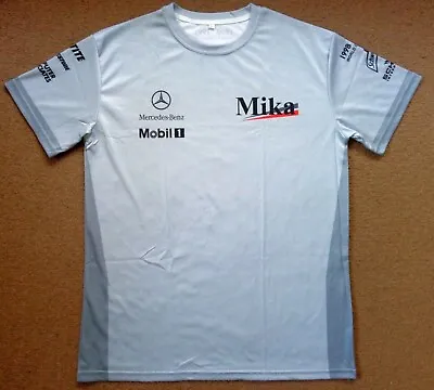 West Mika McLaren 1999 Mercedes Hakkinen F1 Team Issue Style Champion Pit Shirt • £28.99