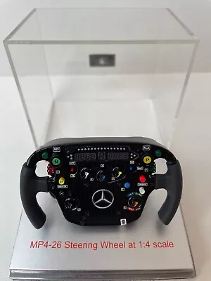 Amalgam 1/4 Scale Vodafone McLaren Mercedes MP4-26 Steering Wheel.  • $117.15