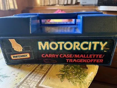 Matchbox Motorcity Case • $10