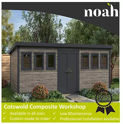 Cotswold Composite Workshop Garage Home Gym Studio Summerhouse • £4724.15