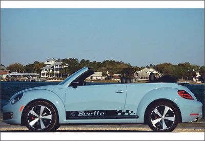 $51 • Buy Volkswagen BEETLE  - 2pcs Side Stripe Body Decal Graphics Vinyl Sticker Logo