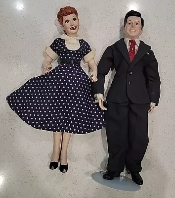 I Love Lucy Doll Porcelain Includes Lucy And Ricky Vintage Read Below • $53.99