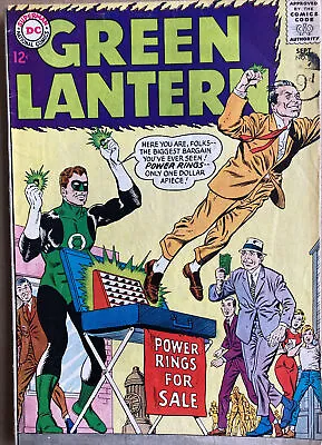 Green Lantern #31  September 1964 “Power Rings For Sale!” Gil Kane Great Book!! • £24.99