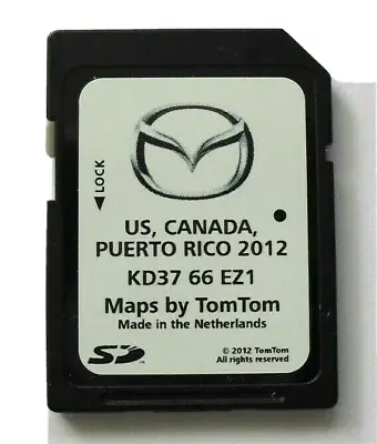 OEM Mazda Navigation SD CARD U.S.A. Map  2013 2014 2015 CX5 / CX-9 Mazda 6 • $48.95