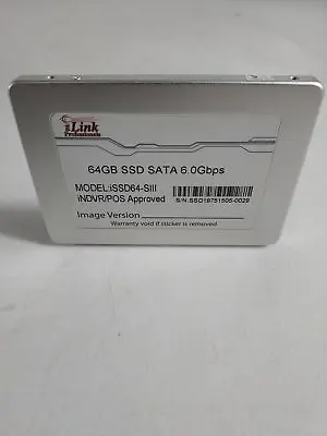 £27.43 • Buy ILink Professional ISSD64-SIII 64 GB SATA III 2.5 In Solid State Drive