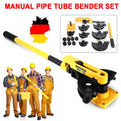 £141 • Buy NEW 3/8''-1''(10-25mm) PipeTube Bender Metal Bending Tool Steel Pipe Manual+Dies