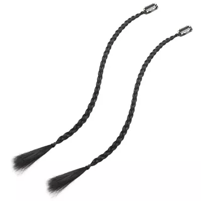 Clip In Braids Synthetic Hair Piece Clip In Braid Extensions • £5.33