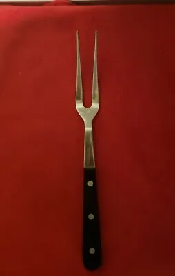 Vintage RARE Two Prongs Serving Meat Fork11 Inches Long. High Quality  • $20