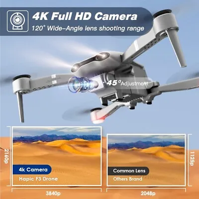 [Factory Refurbish]4DRC F3 GPS With Camera For Adult 4k RC Quadcopter 5G WiFi US • $59