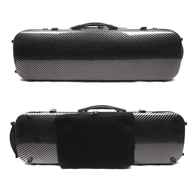 4/4 Violin Case Mix Carbon Fiber Violin Case High Strength Professional Advance • $139