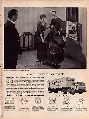 1959 Print Ad Mayflower Transit Company-Moving World Wide  10x14 • $5.09