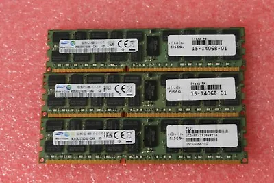 48GB (3 X 16GB) M393B2G70DB0-CMA 2Rx4 PC3-14900R CISCO 15-14068-01 • $30