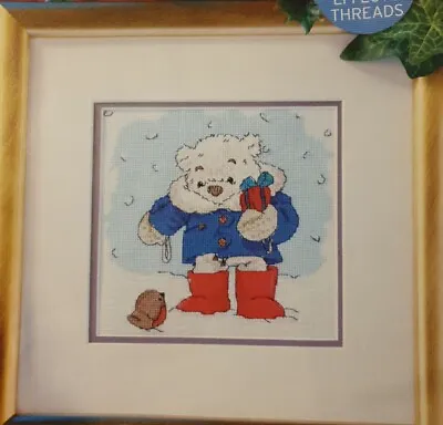 Cross Stitch Chart (From Magazine) - Xmas - Lickle Ted - Festive Friend • £2