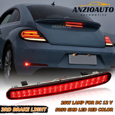 Rear RED LED 3rd Third Brake Light High Mount Tail Lamp For VW Beetle 2012-2019 • $36.98