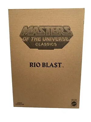 MOTU Masters Of The Universe Classics Rio Blast Figure Shipper Mailer Box Only • $17.99