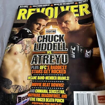 Revolver Magazine 2009 Atreyu Chuck Liddell UFC • $9.99