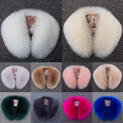 £6.59 • Buy Faux Fur Collar Scarf Stole Wrap Scarves Shawl Women Ladies Winter Warm Fluffy