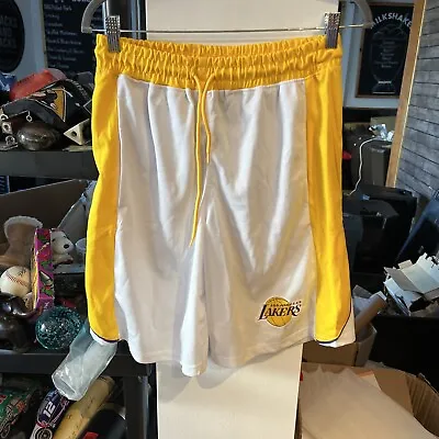 Men’s Vintage Los Angeles Lakers LA NBA  Shorts Size Small Waist 36 Inches • £19.99