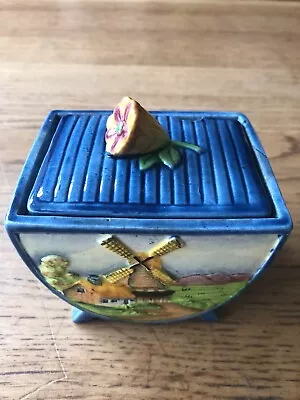 Marutomo Ware Vintage Box Crockery Windmill Made In Japan • £30