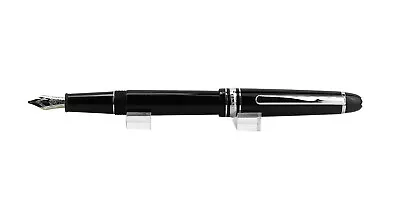 Montblanc Meisterstuck Platinum Plated Fountain Pen Classique Gold Nib B 106523 • $495