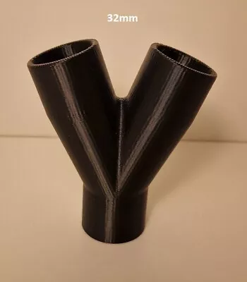 £15 • Buy Y Piece Splitters For Dust Extraction Hose - 32 / 38 / 40 / 50 Mm - Any Size!