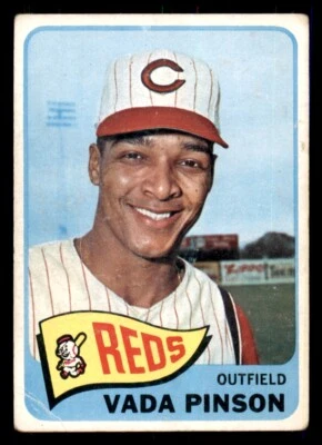 $2.99 • Buy 1965 Topps Vada Pinson GD #355 Baseball Card