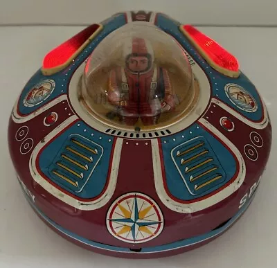 Space Survey X-09 Vintage Tin Toy • $143.20