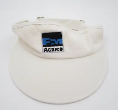 Vintage Agrico FM Adjustable Sun Visor Hat (Made In USA) • $15.39