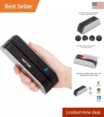 Mini Portable Bluetooth Magnetic Stripe Card Reader Writer - Wireless & Compact • $331.99