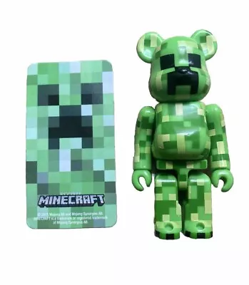 Minecraft Creeper Bearbrick 100% Series 31 BE@RBRICK MEDICOM TOY • $39.99